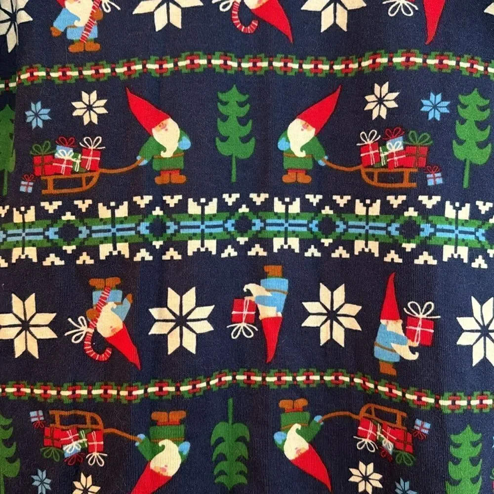 HANNA ANDERSSON Gnome Christmas Fair Isle Pajama Top